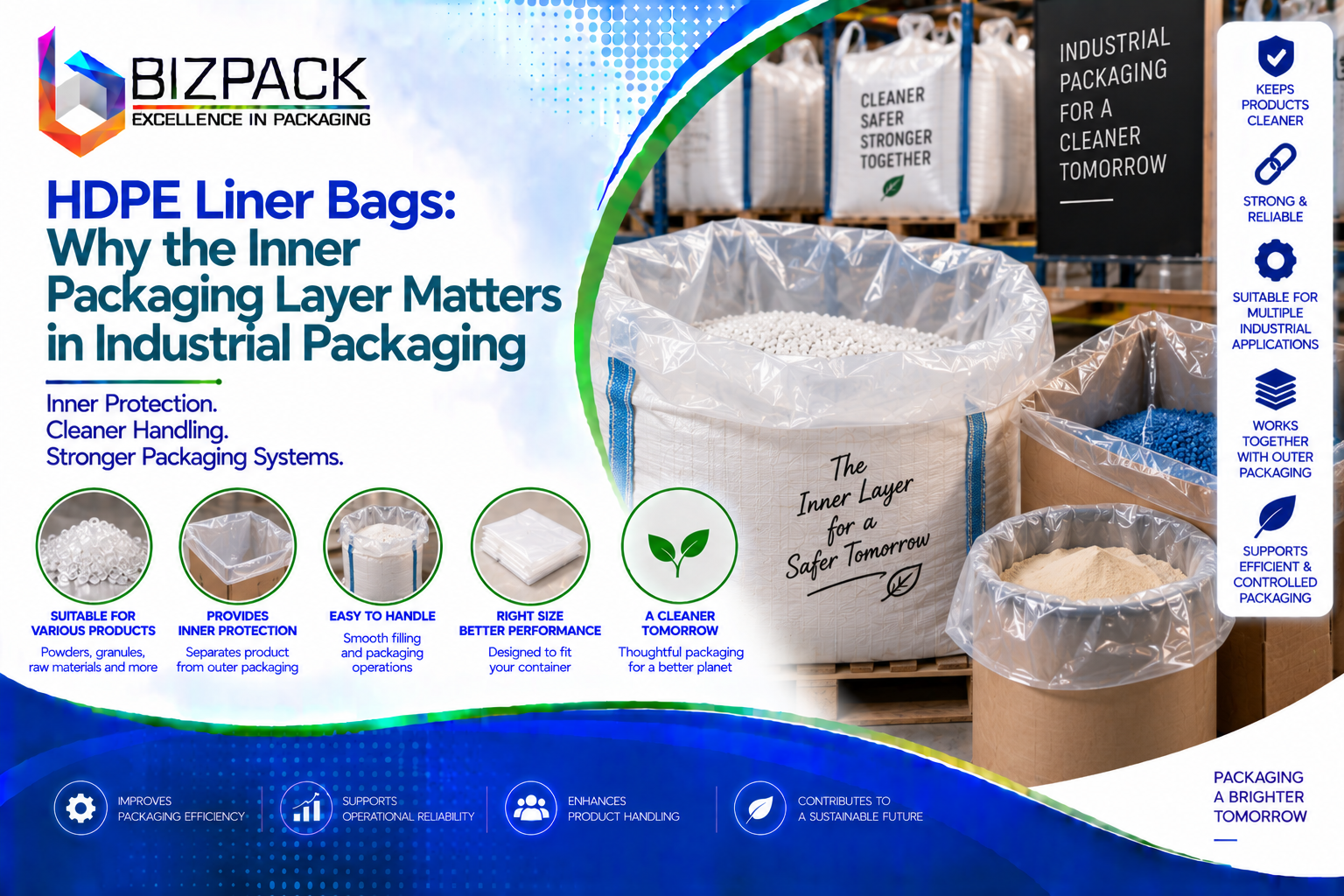 HDPE Liner Bags: Why the Inner Packaging Layer Matters in Industrial Packaging